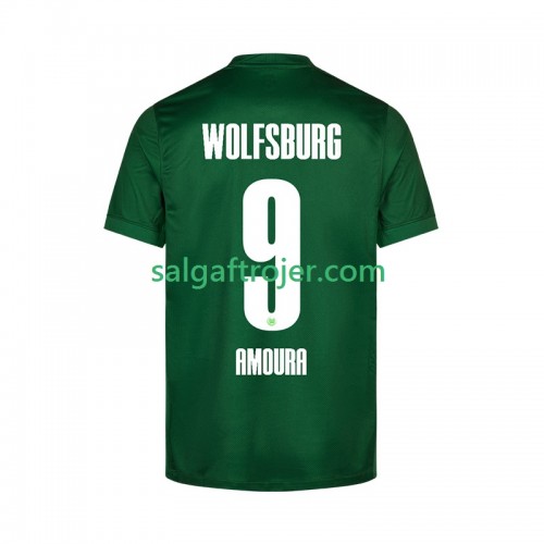 VfL Wolfsburg Mohamed Amoura 9 Fodboldtrøjer Hjemmebanesæt 2025/26 Kort ærmer VfL Wolfsburg Mohamed Amoura 9 Fodboldtrøjer Hjemmebanesæt 2025/26 Kort ærmer